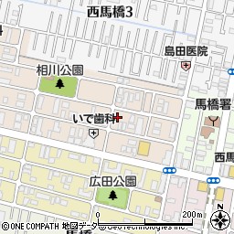 千葉県松戸市西馬橋相川町41周辺の地図