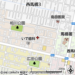千葉県松戸市西馬橋相川町44周辺の地図