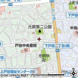 埼玉県戸田市上戸田2丁目11-9周辺の地図