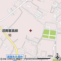 千葉県柏市高柳周辺の地図