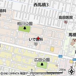 千葉県松戸市西馬橋相川町133-2周辺の地図