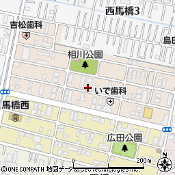 千葉県松戸市西馬橋相川町137周辺の地図
