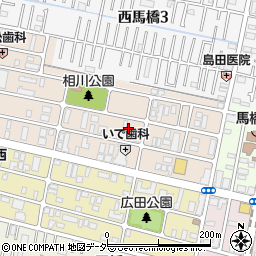 千葉県松戸市西馬橋相川町133周辺の地図