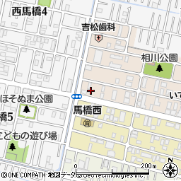 千葉県松戸市西馬橋相川町155-1周辺の地図