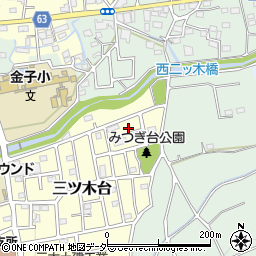 埼玉県入間市三ツ木台72周辺の地図
