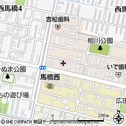 千葉県松戸市西馬橋相川町153-3周辺の地図