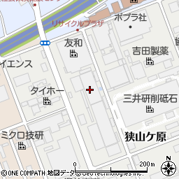 ムサシ王子コンテナー株式会社　本社周辺の地図