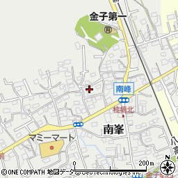 埼玉県入間市南峯7周辺の地図