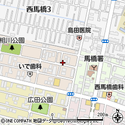 千葉県松戸市西馬橋相川町51周辺の地図