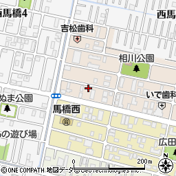 千葉県松戸市西馬橋相川町158周辺の地図