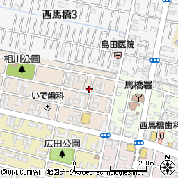 千葉県松戸市西馬橋相川町55周辺の地図
