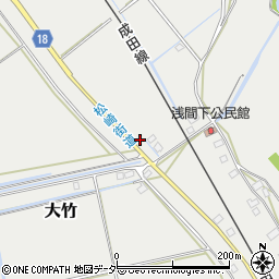 千葉県成田市大竹2242周辺の地図