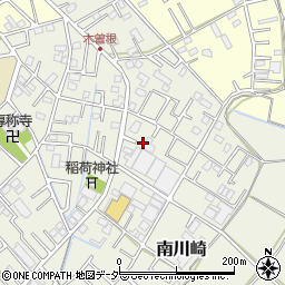 埼玉県八潮市南川崎116周辺の地図