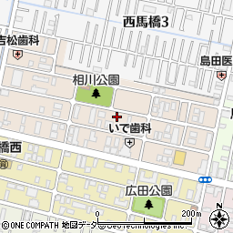 千葉県松戸市西馬橋相川町135-5周辺の地図