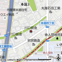 株式会社御法川工場周辺の地図