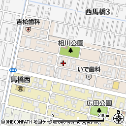 千葉県松戸市西馬橋相川町139周辺の地図