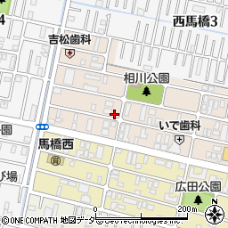 千葉県松戸市西馬橋相川町159-2周辺の地図
