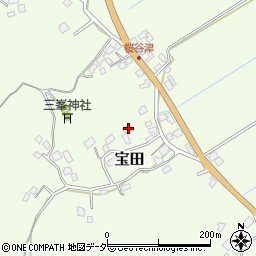 千葉県成田市宝田1306周辺の地図
