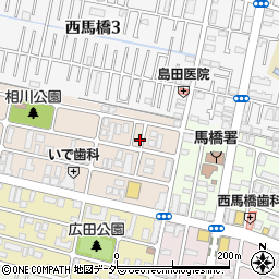 千葉県松戸市西馬橋相川町57周辺の地図