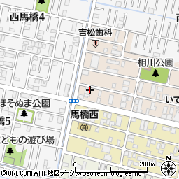 千葉県松戸市西馬橋相川町155-3周辺の地図