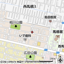 千葉県松戸市西馬橋相川町85周辺の地図