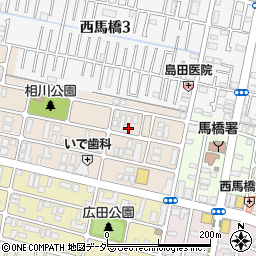 千葉県松戸市西馬橋相川町83-2周辺の地図