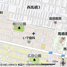 千葉県松戸市西馬橋相川町142周辺の地図