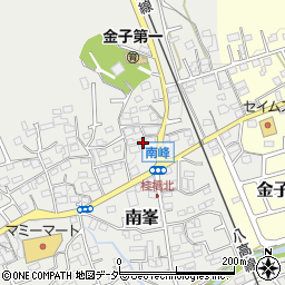埼玉県入間市南峯119周辺の地図