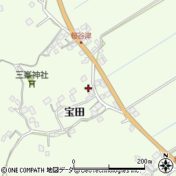 千葉県成田市宝田1303周辺の地図