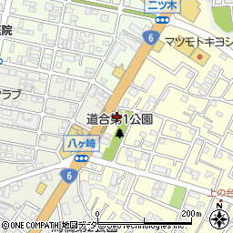 安楽亭 松戸八ヶ崎店周辺の地図