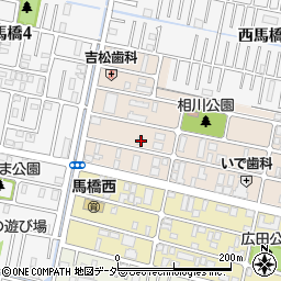 千葉県松戸市西馬橋相川町162周辺の地図