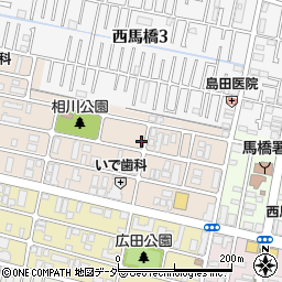 千葉県松戸市西馬橋相川町142-1周辺の地図