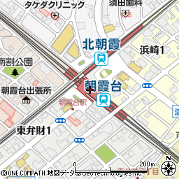 吉野家 朝霞台駅南口店周辺の地図
