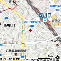 焼肉 南光苑 西川口 西口店周辺の地図