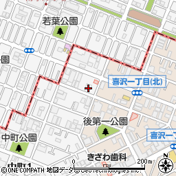 埼玉県戸田市中町1丁目2-6周辺の地図