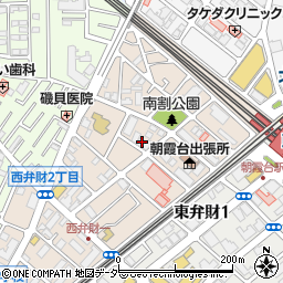 アサカベーカリー 朝霞台店周辺の地図