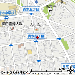 ＥＮＥＯＳ川口青木町ＳＳ周辺の地図