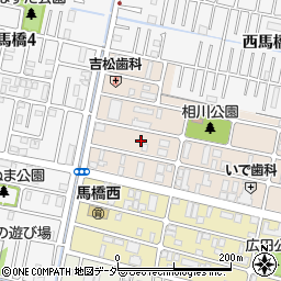 千葉県松戸市西馬橋相川町169周辺の地図