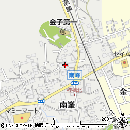埼玉県入間市南峯63周辺の地図