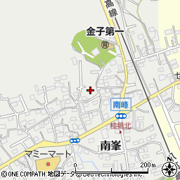 埼玉県入間市南峯5周辺の地図