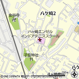クーバー・コーチング・サッカースクール　松戸八ケ崎校周辺の地図