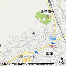 埼玉県入間市南峯52周辺の地図