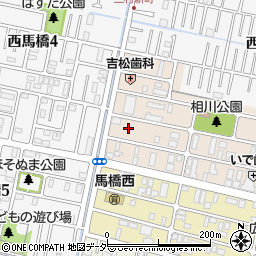 千葉県松戸市西馬橋相川町170周辺の地図
