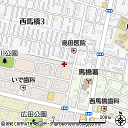 千葉県松戸市西馬橋相川町92周辺の地図