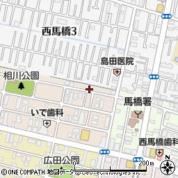 千葉県松戸市西馬橋相川町96周辺の地図