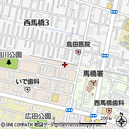 千葉県松戸市西馬橋相川町93周辺の地図