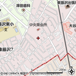 埼玉県入間市東藤沢6丁目周辺の地図