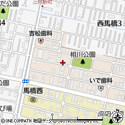千葉県松戸市西馬橋相川町174-1周辺の地図