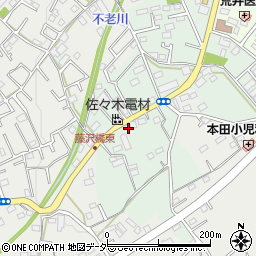 埼玉県入間市下藤沢959周辺の地図