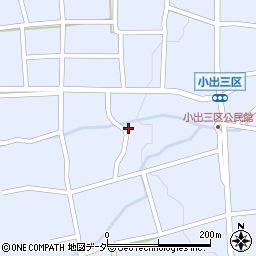 長野県伊那市西春近（小出三区）周辺の地図